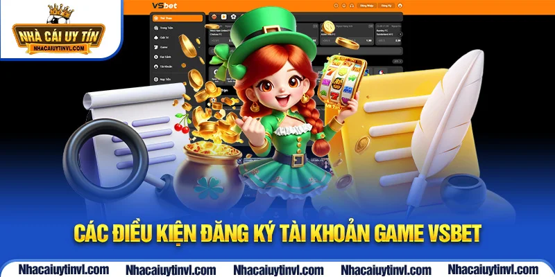 Các điều kiện đăng ký tài khoản game VSBET