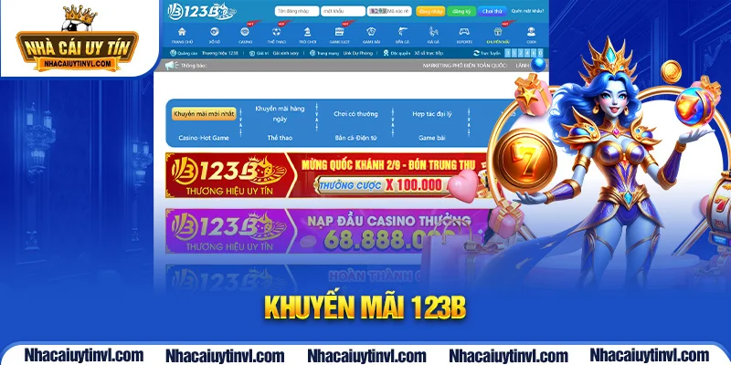 khuyến mãi 123B
