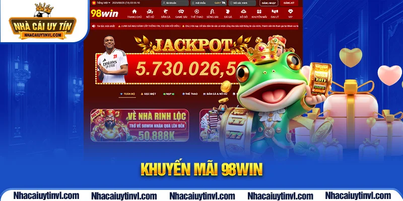 khuyến mãi 98WIN