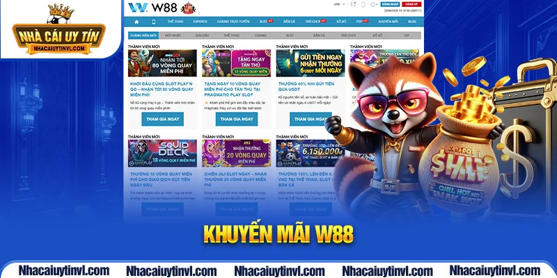 khuyến mãi W88